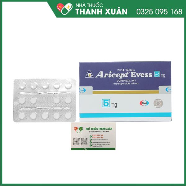 Aricept Evess 5mg thuốc điều trị sa sút trí tuệ